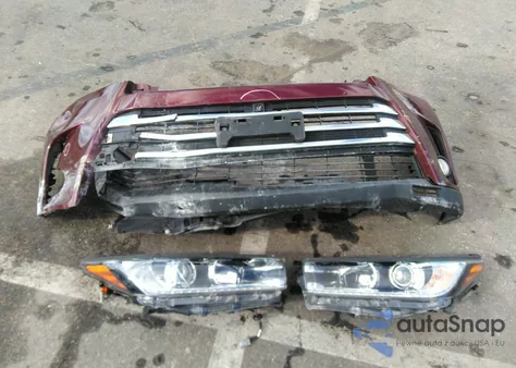 2017 Toyota Highlander Limited Platinum z USA, uszkodzony, nr VIN 5TDDZRFH8HS368847